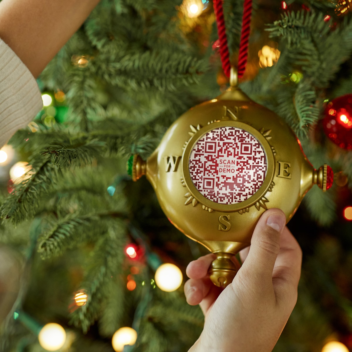 Santa’s Kindness Ornament