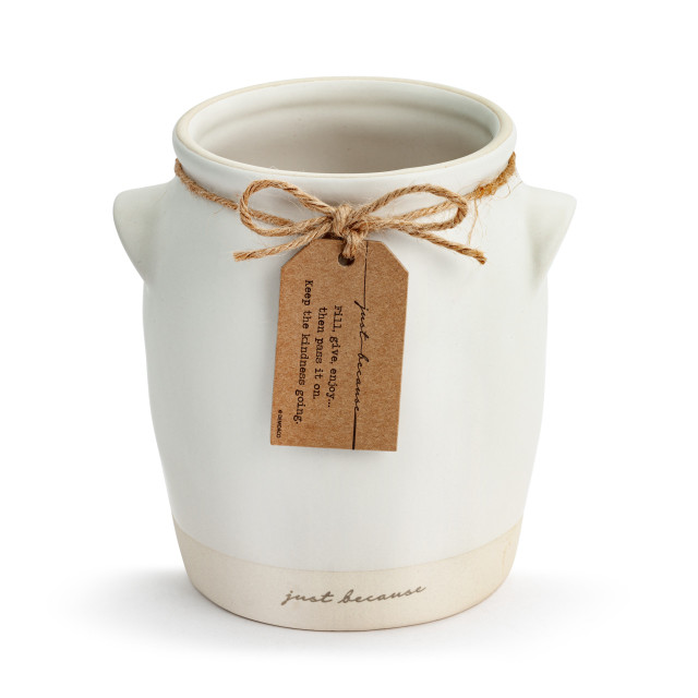 Giving Vase - Cream