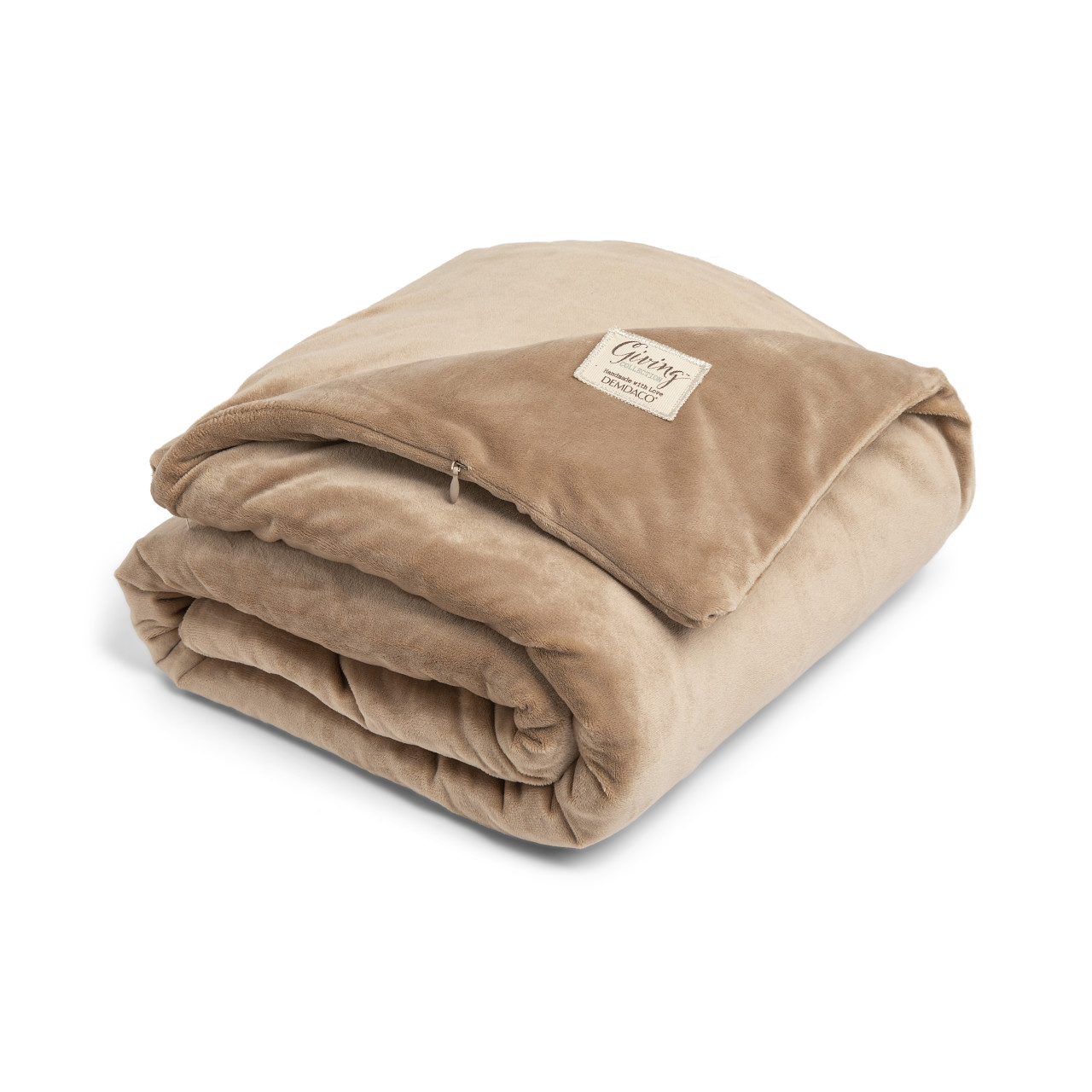 Weighted Throw Blanket-Camel