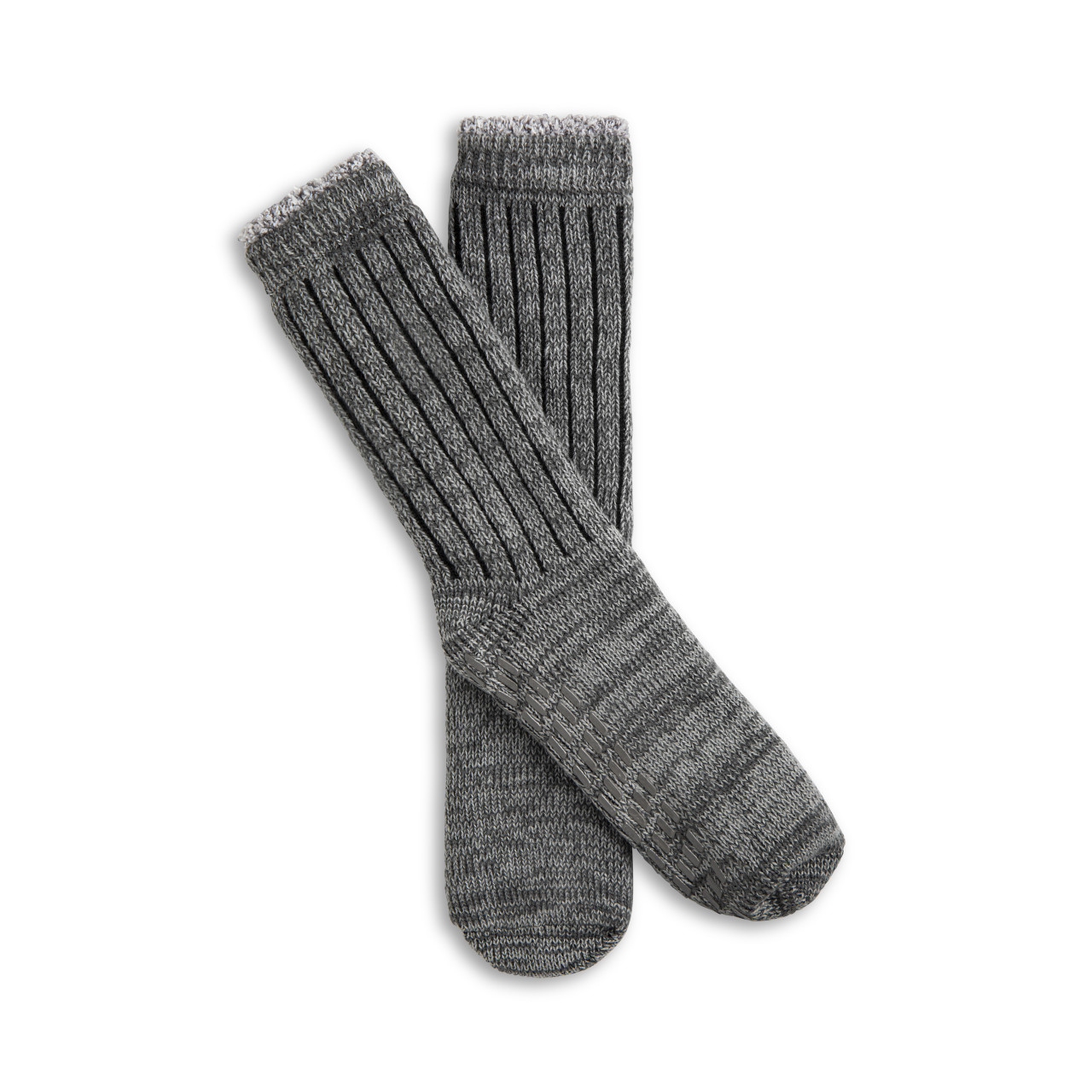 Gray Men's Slipper Socks - Giving Collection