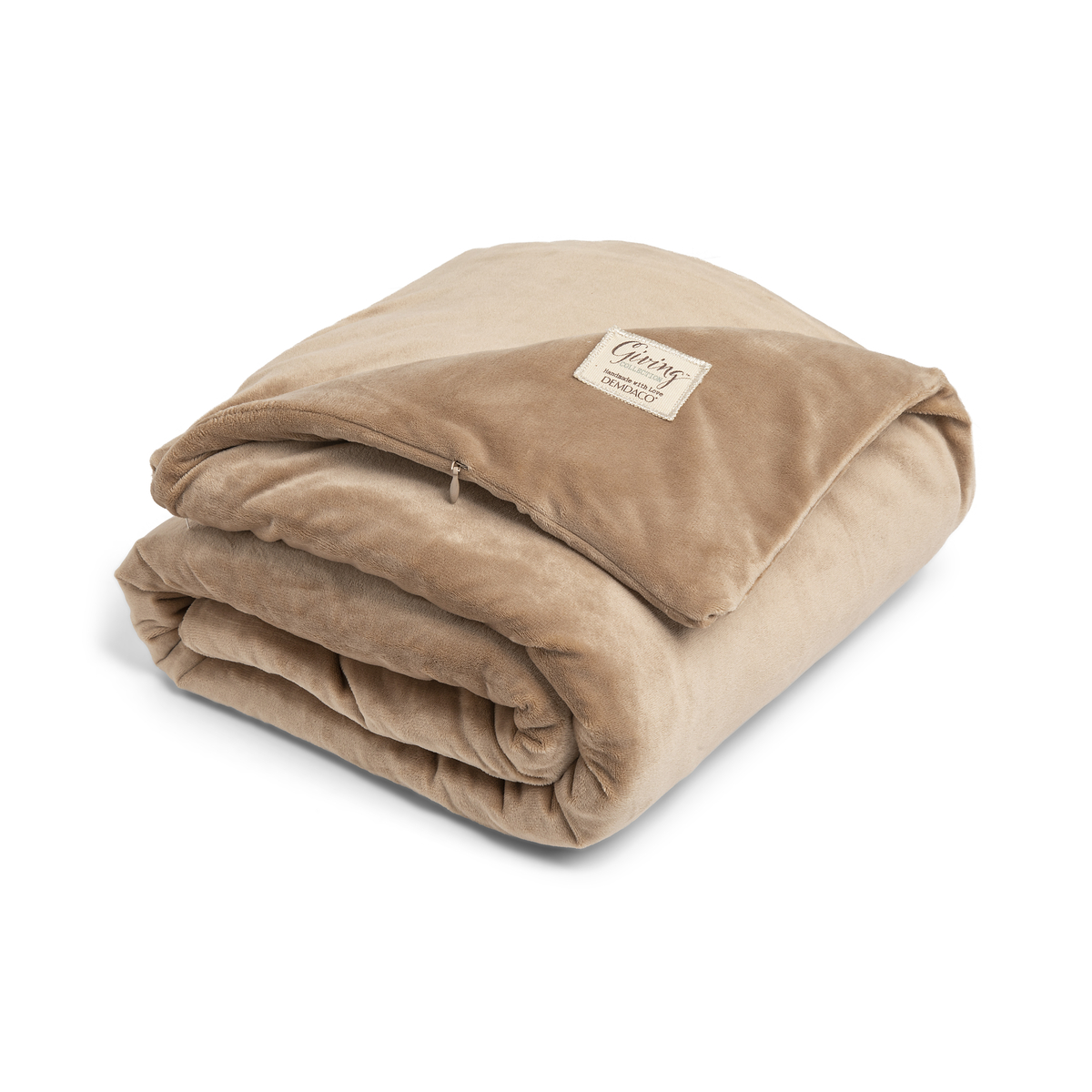 Weighted Throw Blanket - Camel