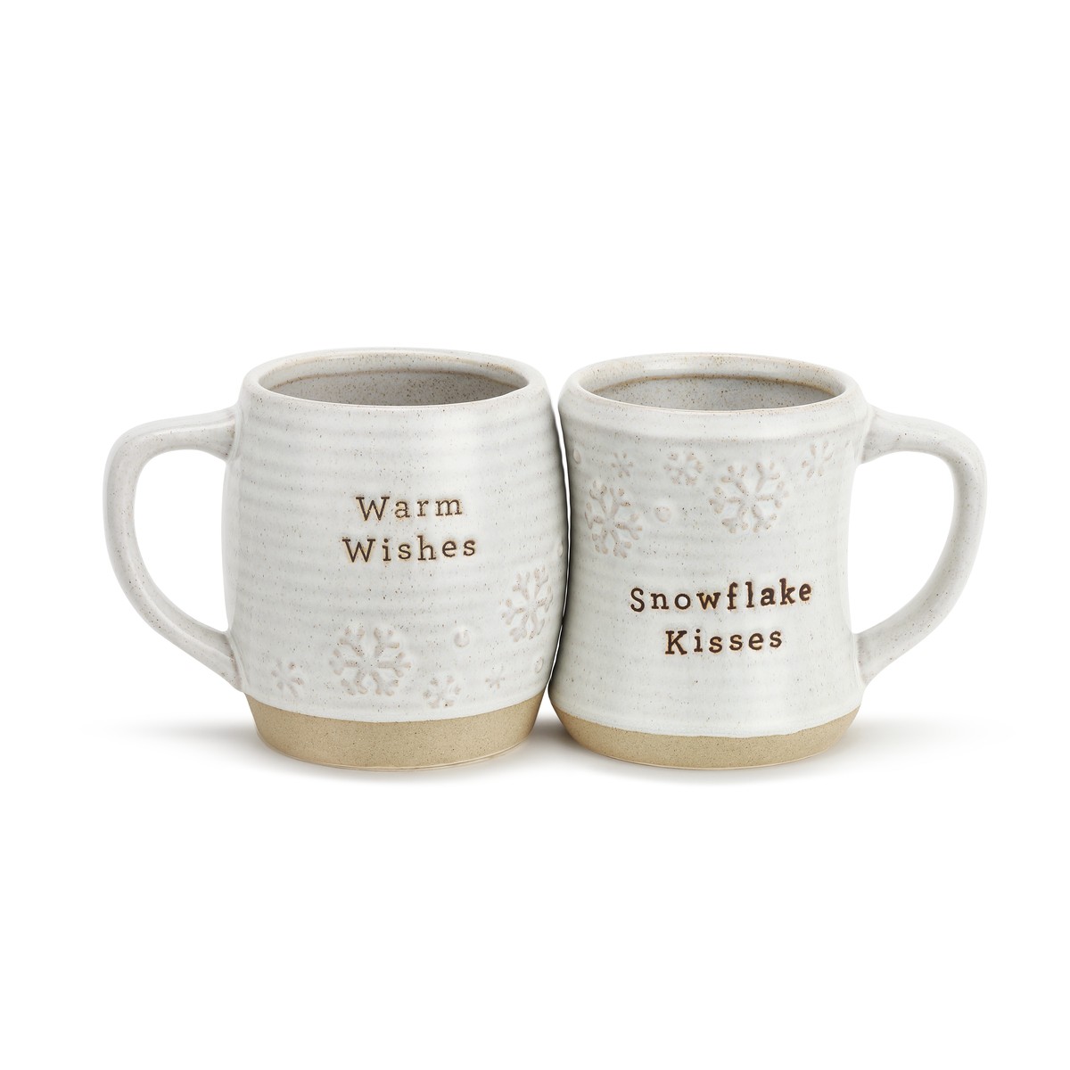 Snowflake Kisses Cuddle Mugs