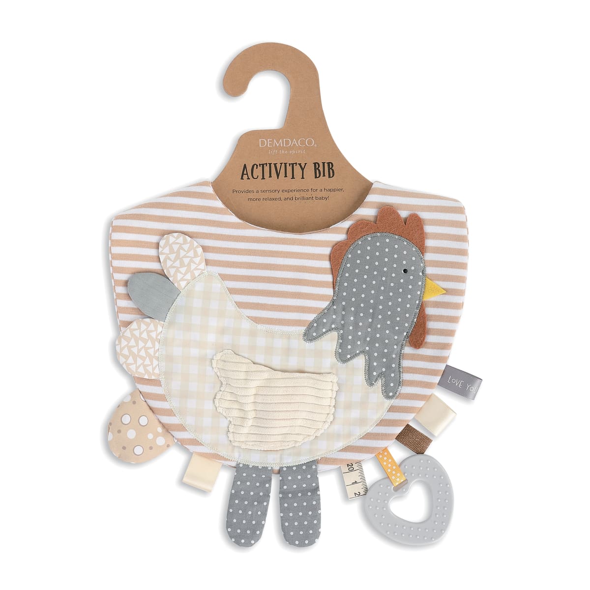 Rooster Activity Bib
