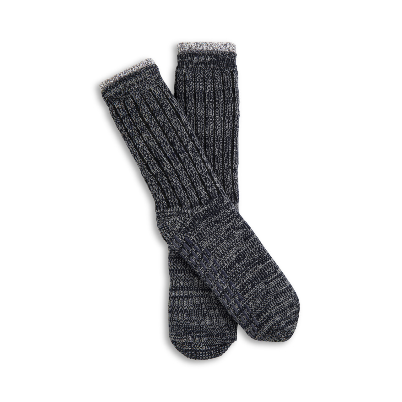 Navy Men's Slipper Socks - Giving Collection